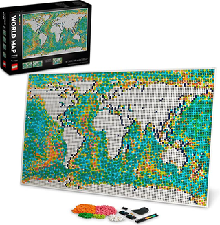 LEGO Art World Map 31203 Building Set